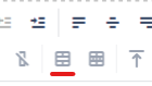 Schaltfläche zum Zusammenführen von Zellen in einer Confluence Tabelle